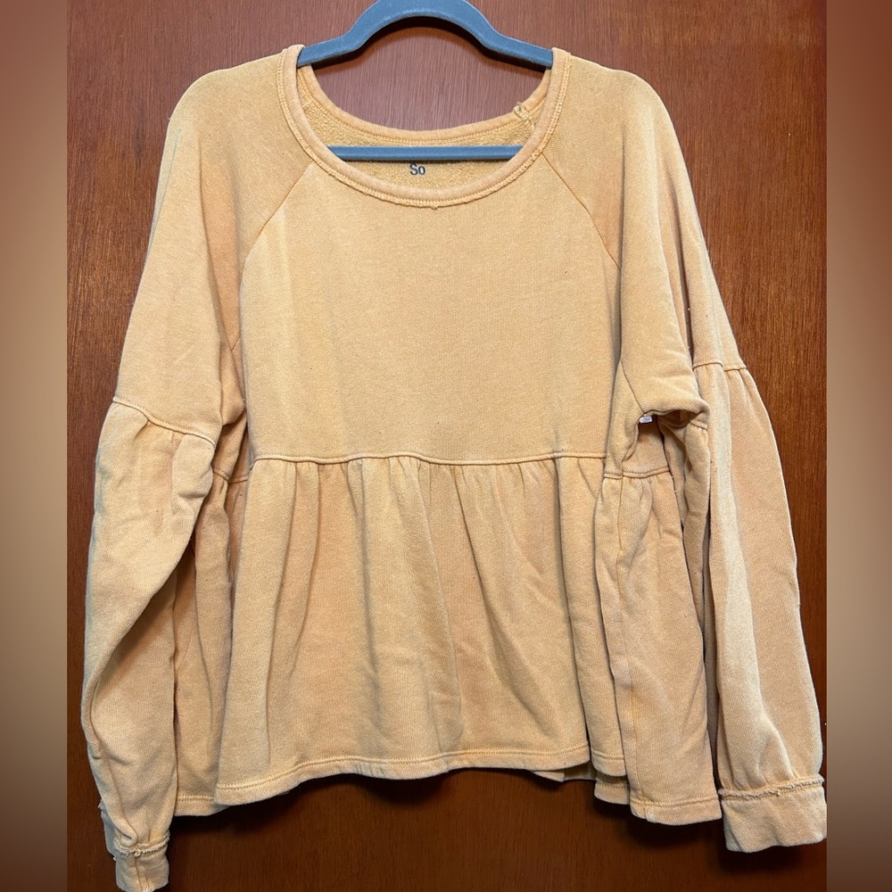 Mustard yellow sweater